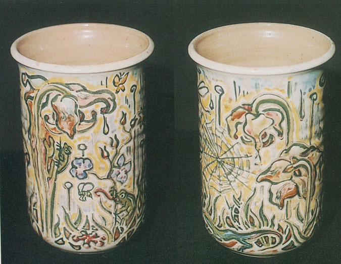 Christopher Decorated Pots